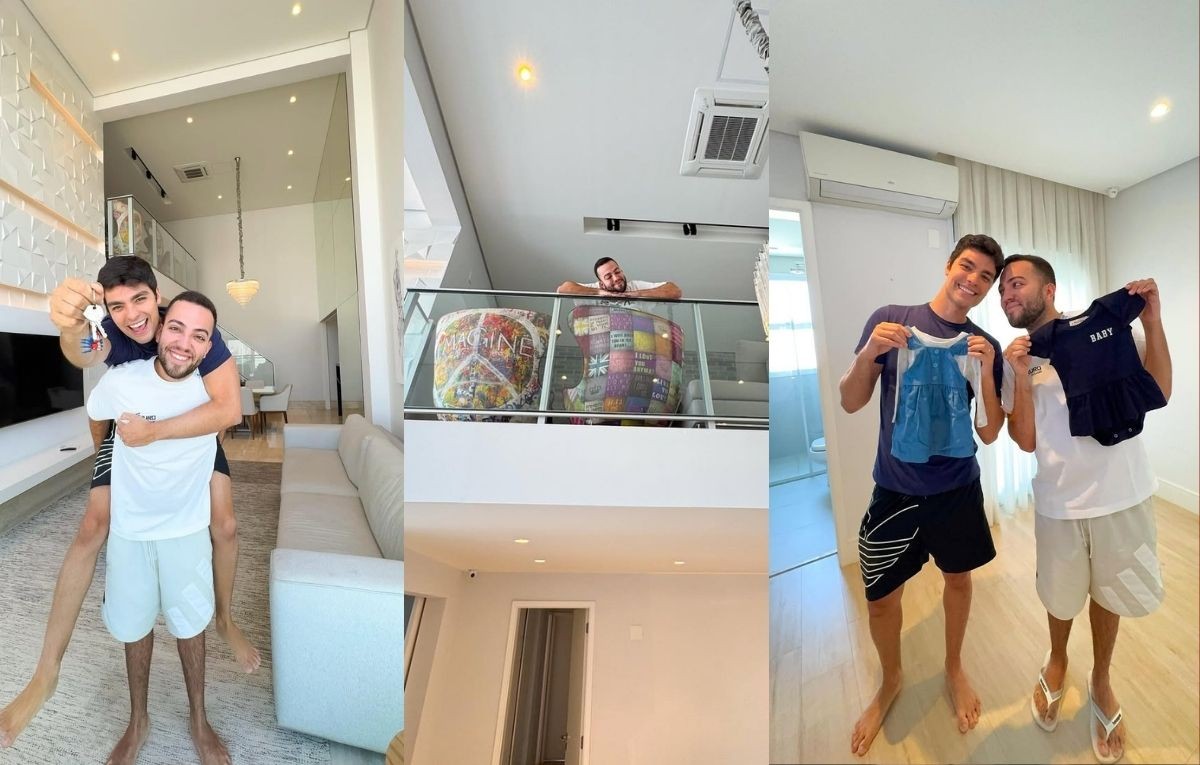 Lucas Rangel revela motivo da compra de apartamento luxuoso: 'Minha filha vai ter dois quartos'
