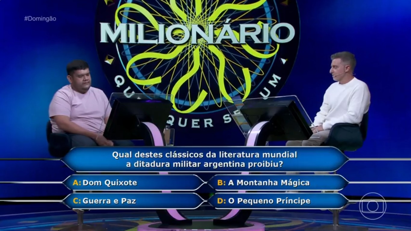 Quem Quer Ser Um Milionário: veja se você acertaria a pergunta que valia R$ 500 mil