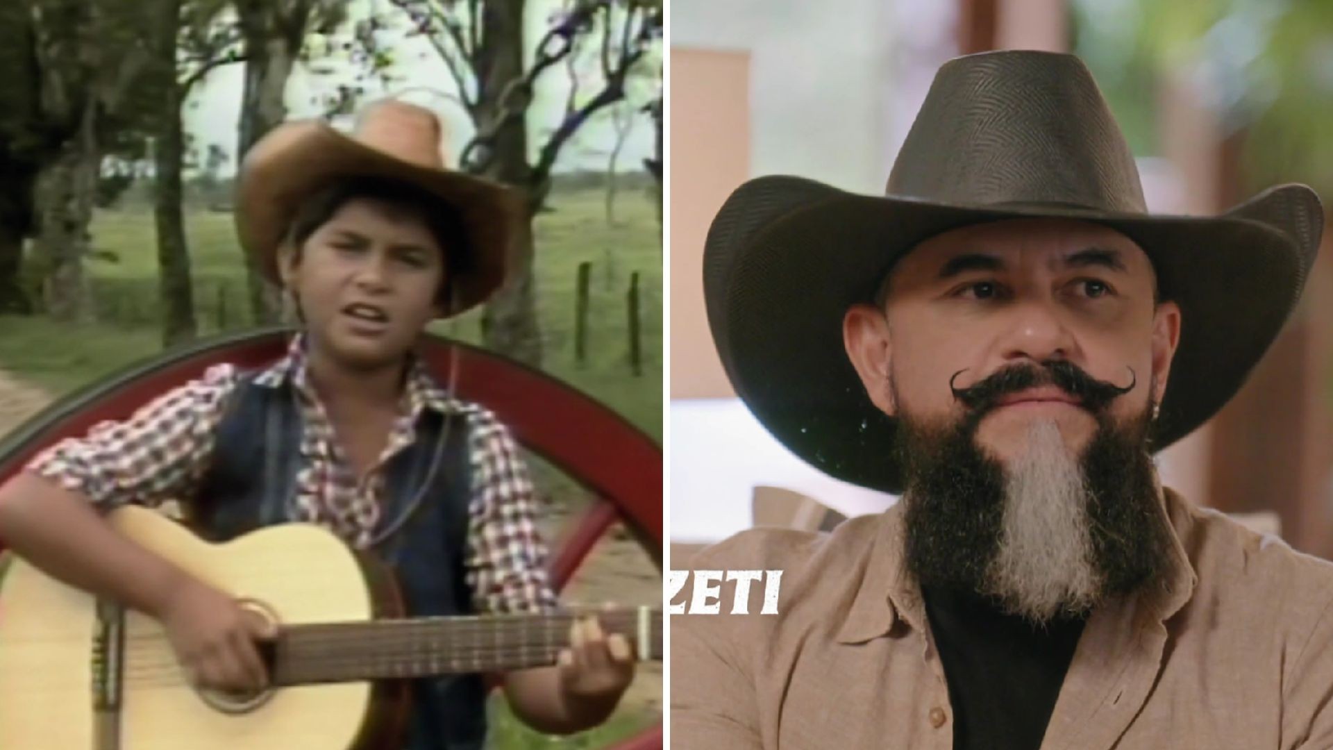 Menino Boiadeiro sucesso dos anos 1980 revisita história; veja antes e depois