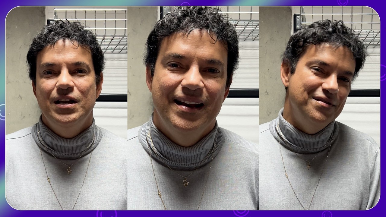 Jorge Vercillo entrega curiosidade da carreira e celebra parceria com esposa no trabalho