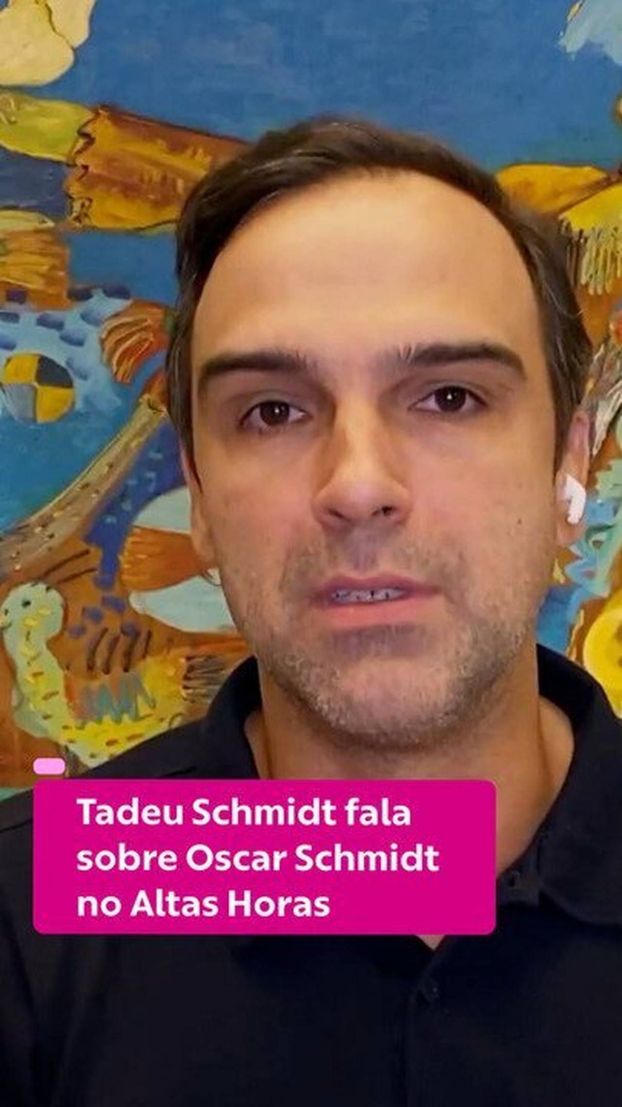 Tadeu Schmidt apresenta o BBB 26 desta sexta (17) e abre edição com homenagem ao irmão Oscar Schmidt