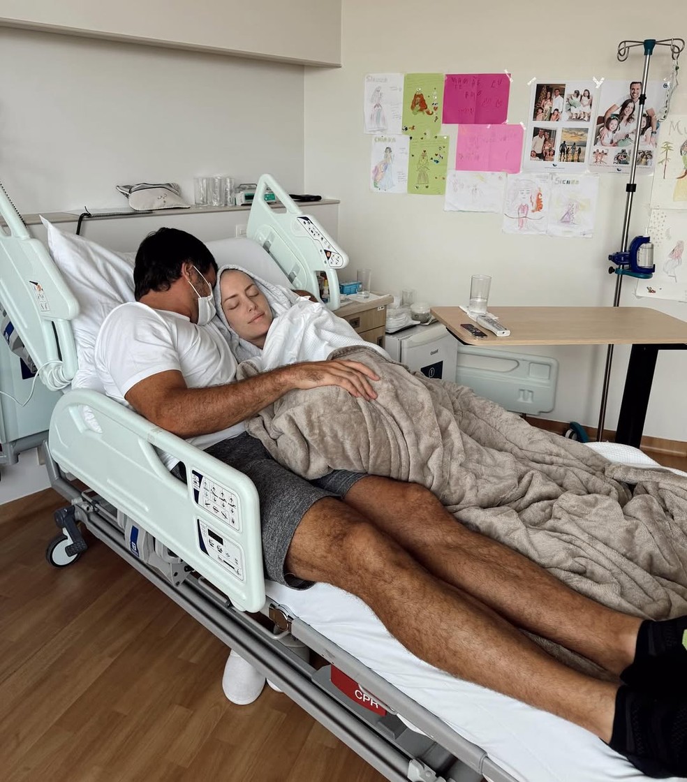 Fabiana Justus faz declaração ao marido — Foto: Reprodução/Instagram