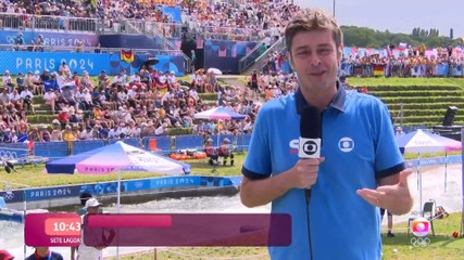 Na transmissão das disputas olímpicas, Kiko Menezes fala do calor em Paris