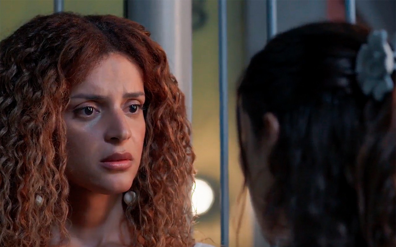 Três Graças: Gerluce pede para Viviane reatar com Leonardo para ajudar plano de Rogério