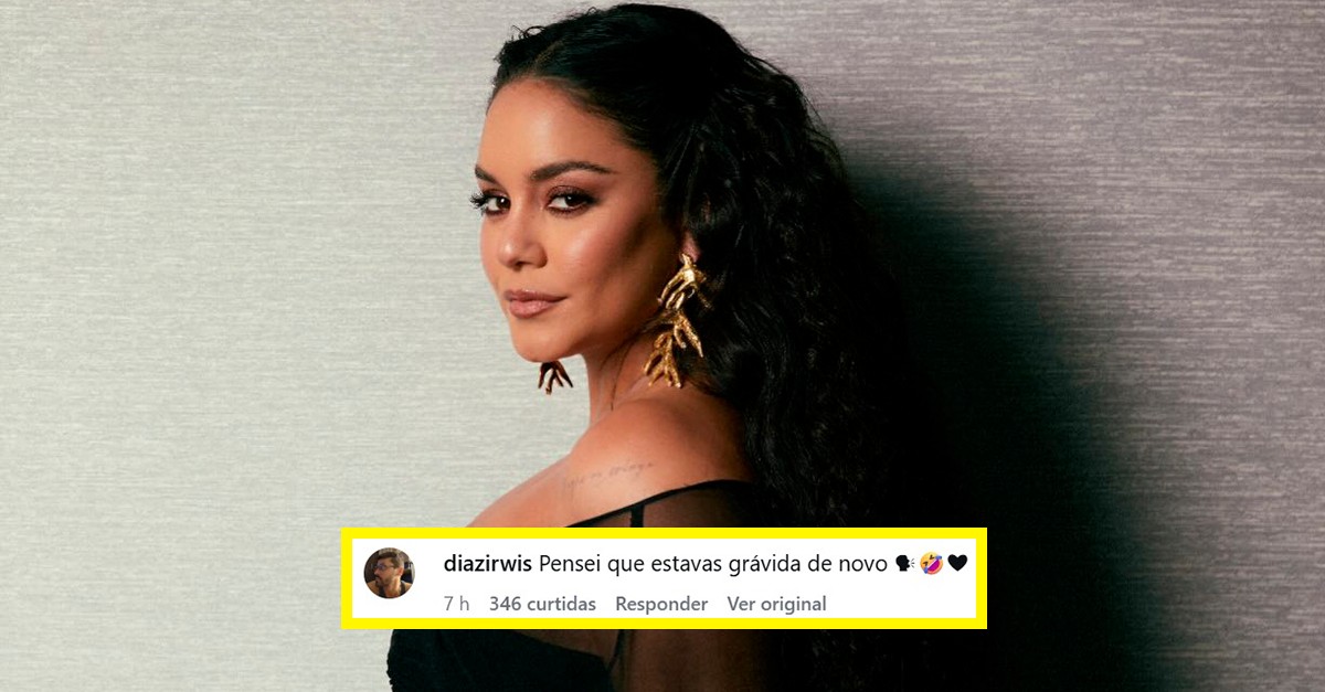 Vanessa Hudgens relembra gravidez com foto, confunde seguidores e brinca: 'Não estou grávida de novo'