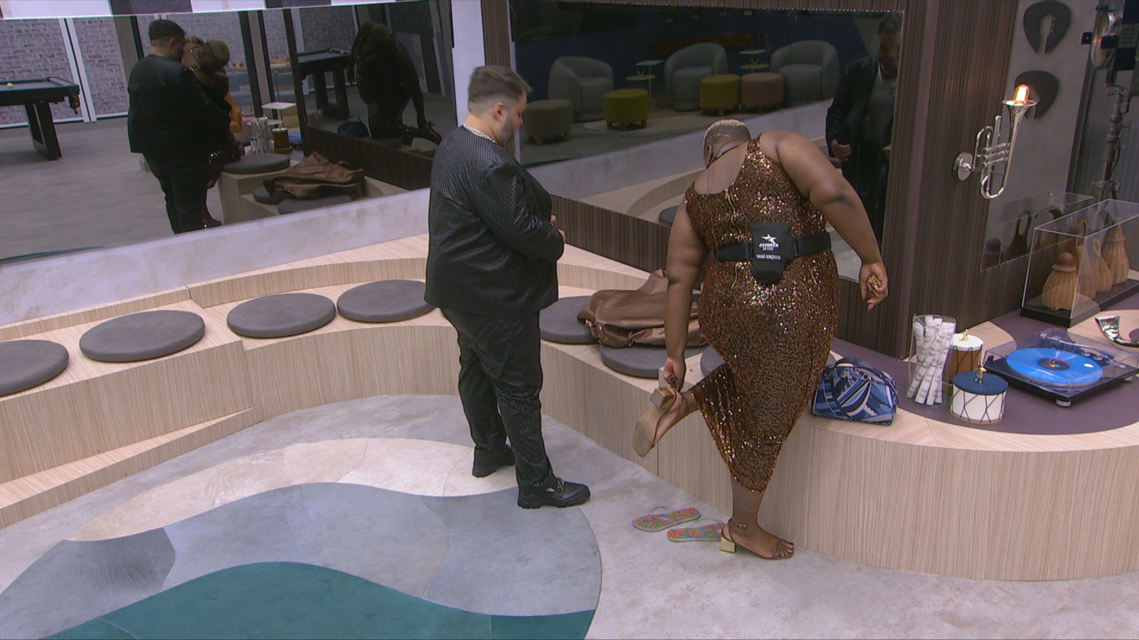 Hanii questiona reação de Juceir Jr após 1ª etapa da Final: 'Está meio chateado?'