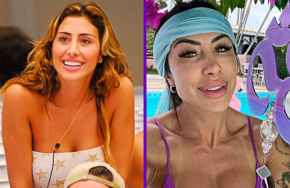 Jaqueline foi a primeira eliminada do BBB 8 — Foto: Reprodução/TV Globo/ Redes Sociais