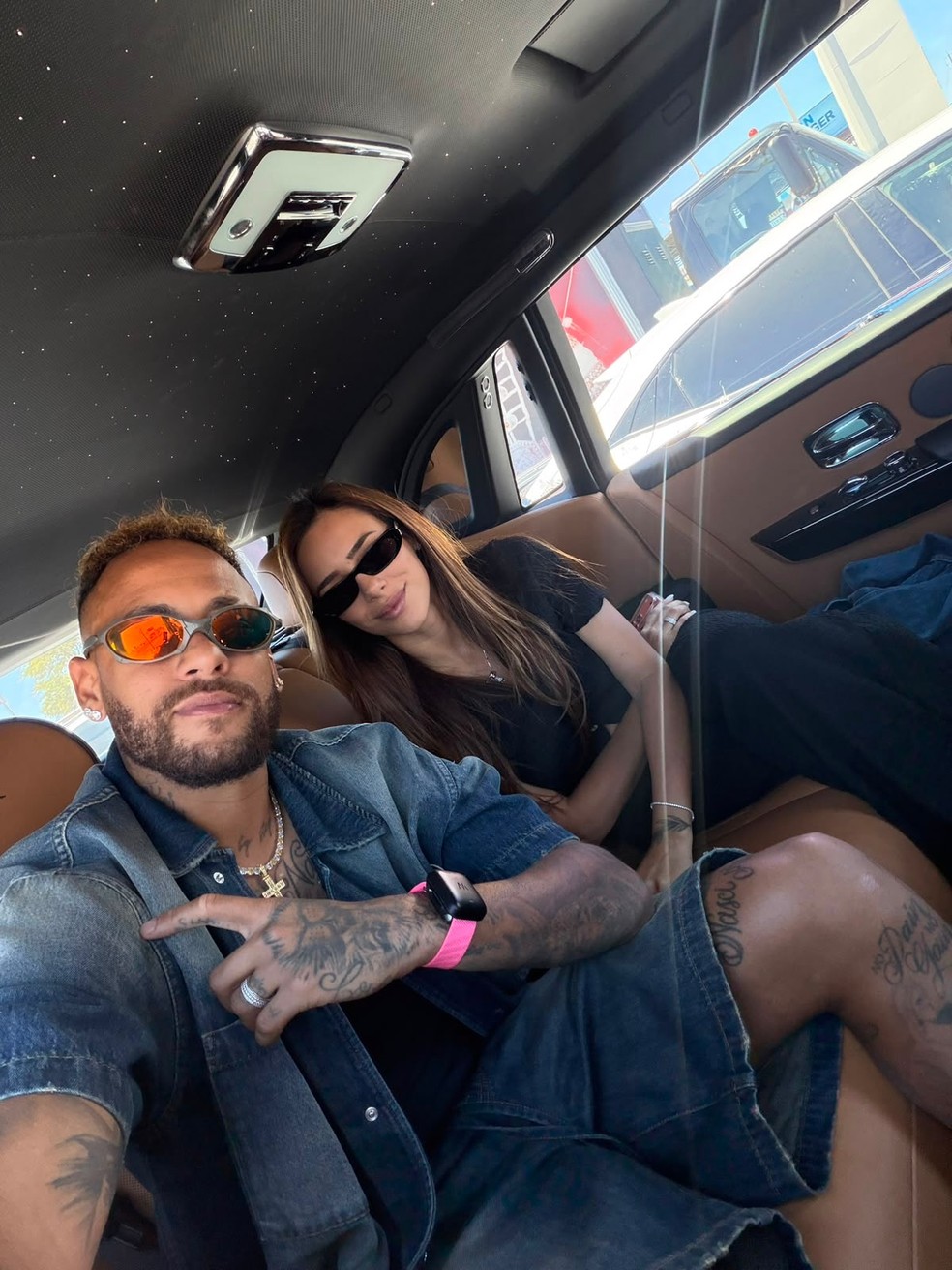 Bruna Biancardi e Neymar — Foto: Reprodução / Instagram