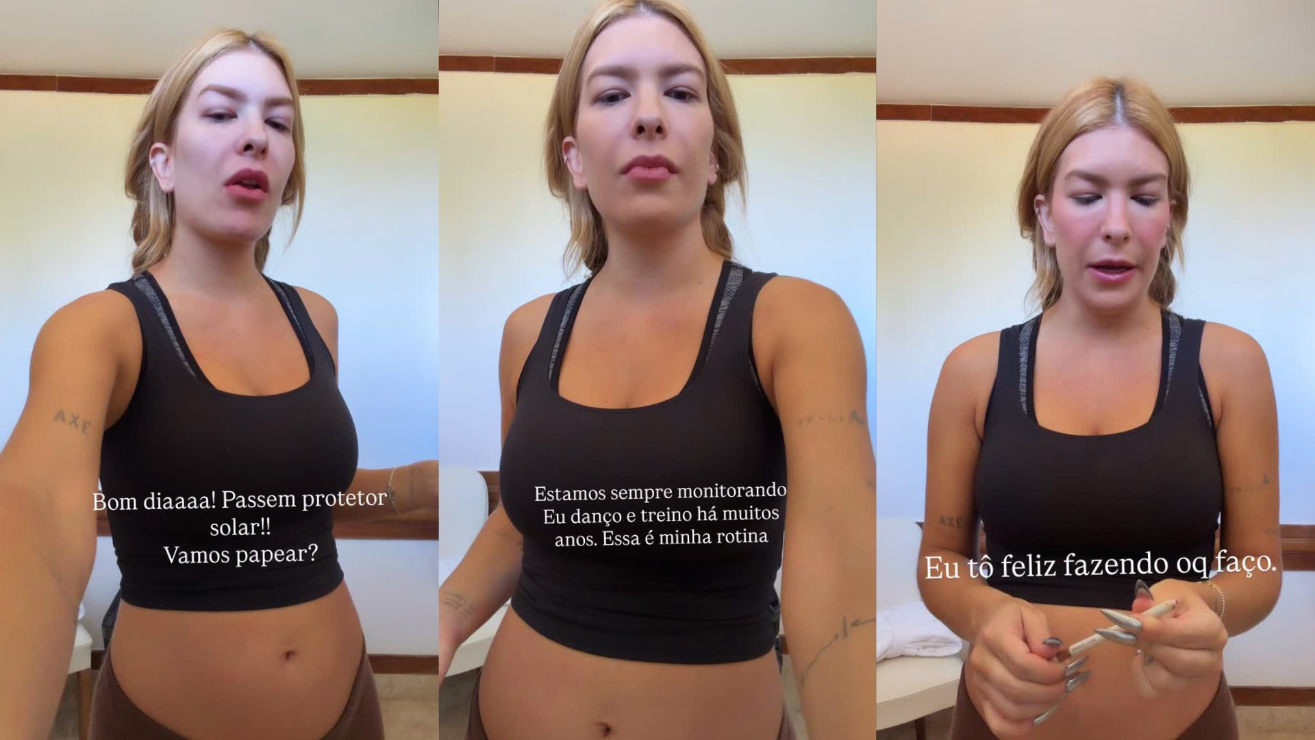 Lore Improta revela cuidados especiais com a gravidez durante preparação para o carnaval; veja quais são