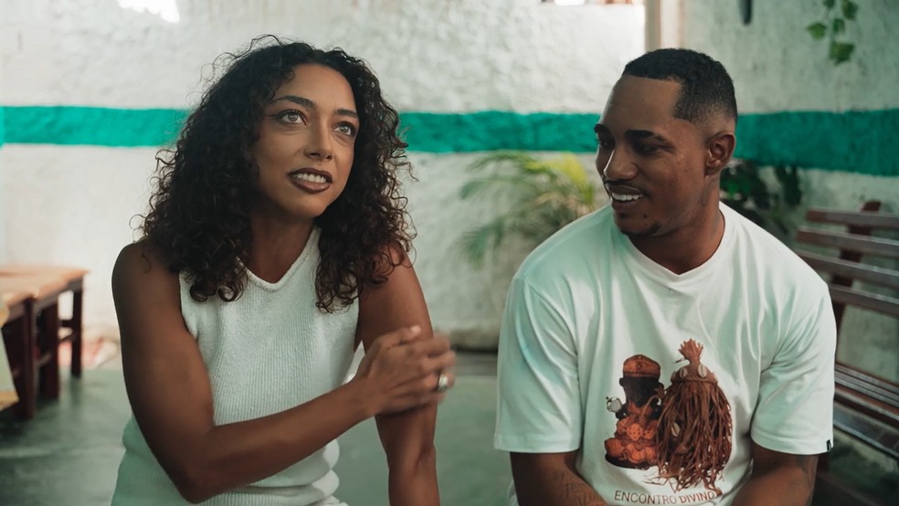 Alice Carvalho e O Kannalha falam sobre 'relações simultâneas' com Preta Gil — Foto: Globoplay