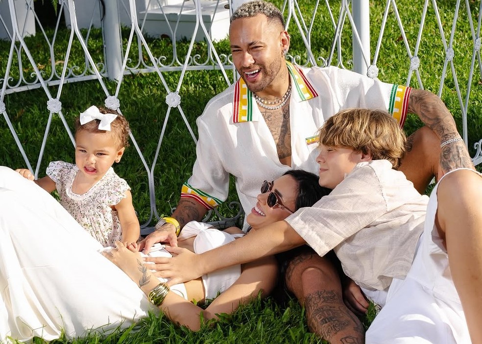 Bruna Biancardi e Neymar serão pais pela segunda vez: 'Seja bem-vinda, filha' — Foto: Reprodução/Instagram