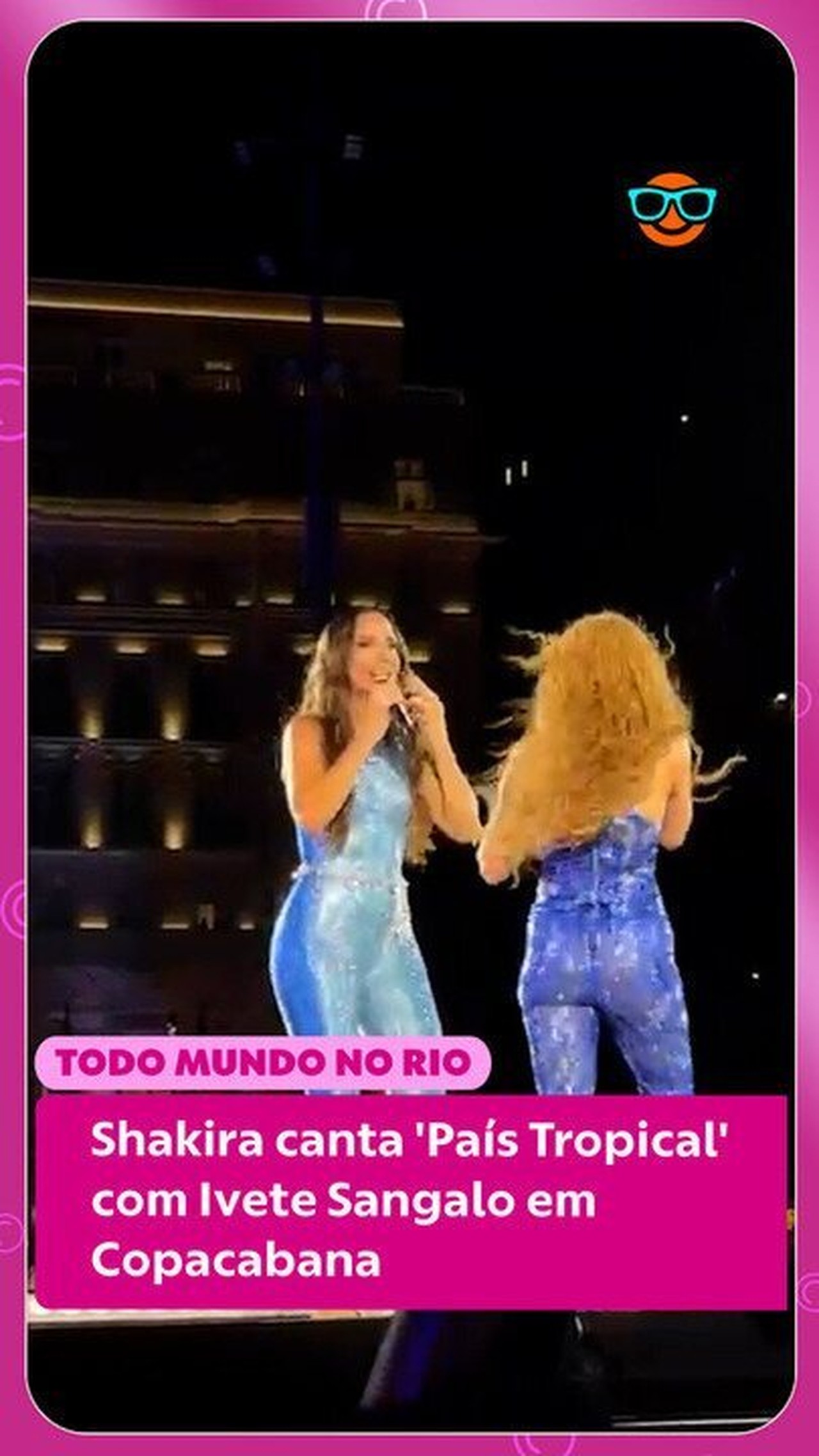 Ivete Sangalo recebe flores de Shakira e reage: 'Muito amor'