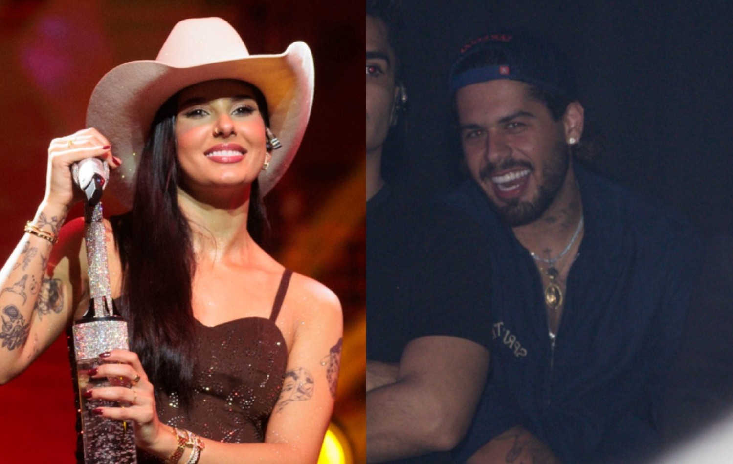 Zé Felipe assiste a show de Ana Castela da lateral do palco em São Paulo; fotos