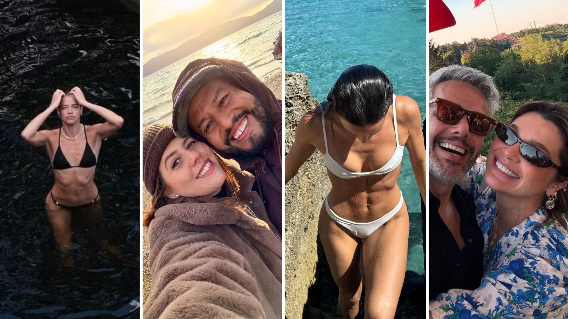 Retrospectiva 2025: relembre os destinos de viagem que marcaram o ano entre os famosos