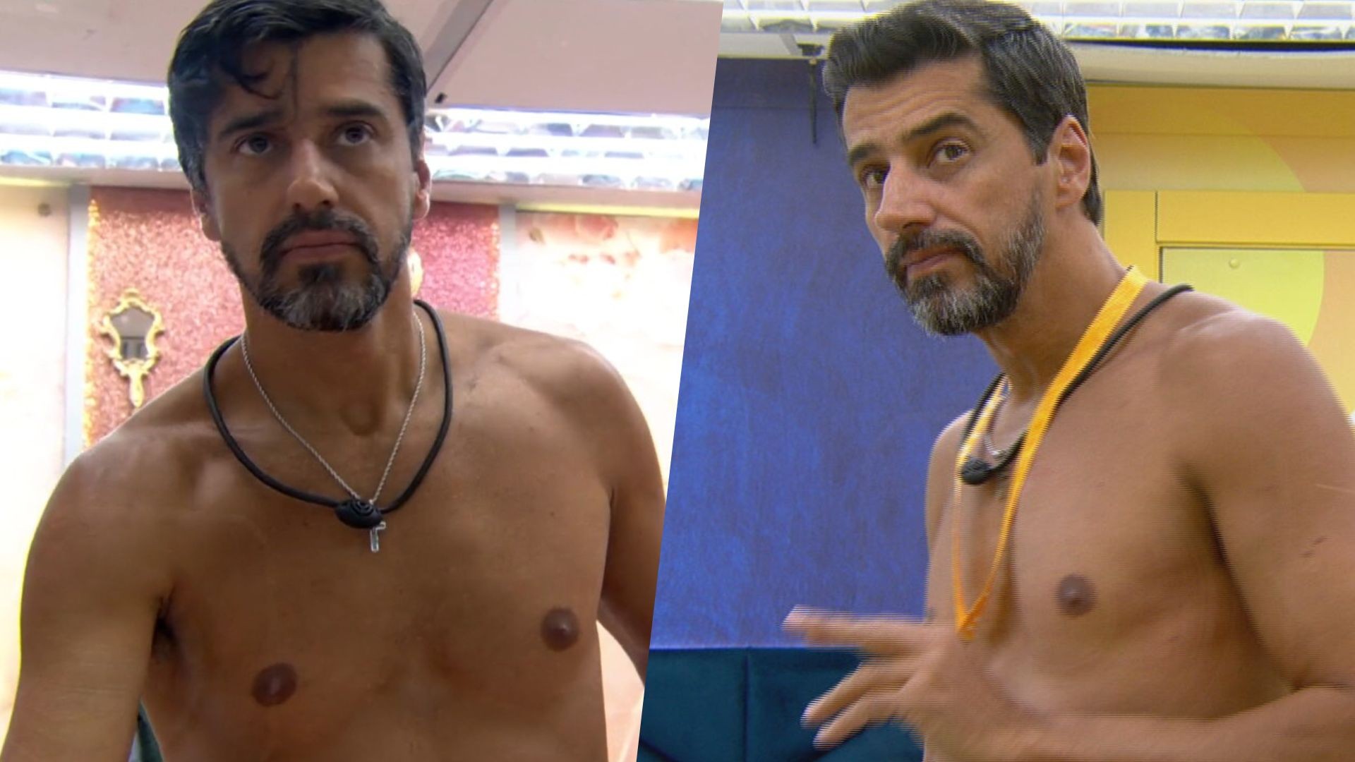 No BBB 26, Alberto Cowboy comemora após corte de cabelo: 'Tá massa, tá lindo'