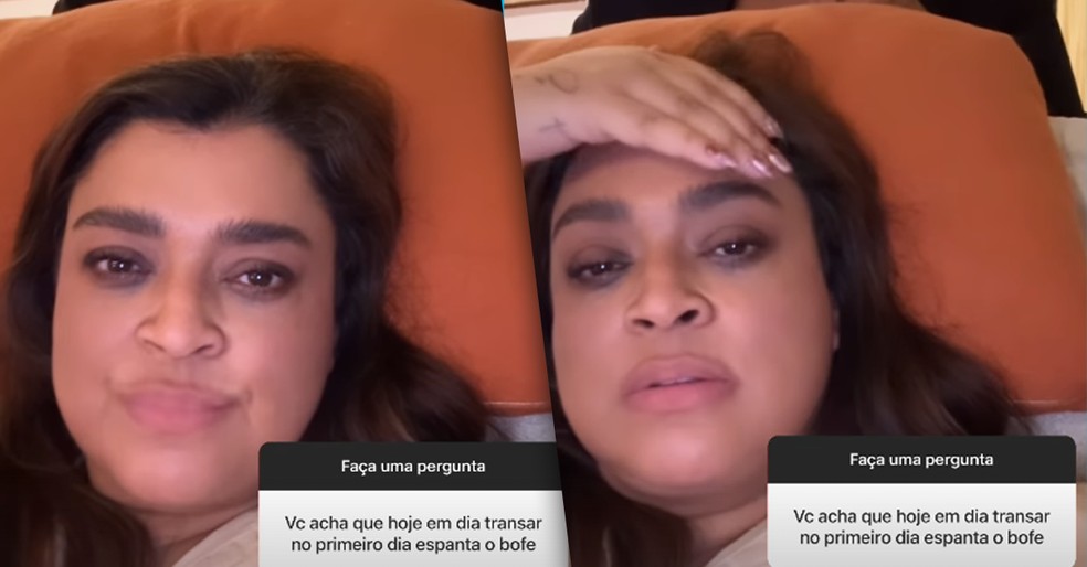 Preta Gil explica porque prefere transar no primeiro encontro — Foto: Instagram