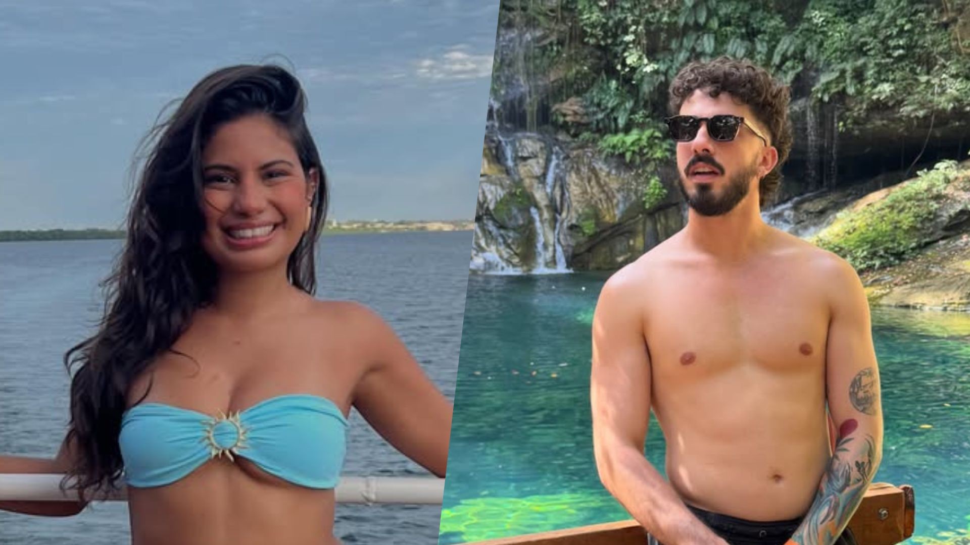 Gabriela, do BBB 26, comenta beijo em humorista durante São João da Thay: 'Beijando e aproveitando'