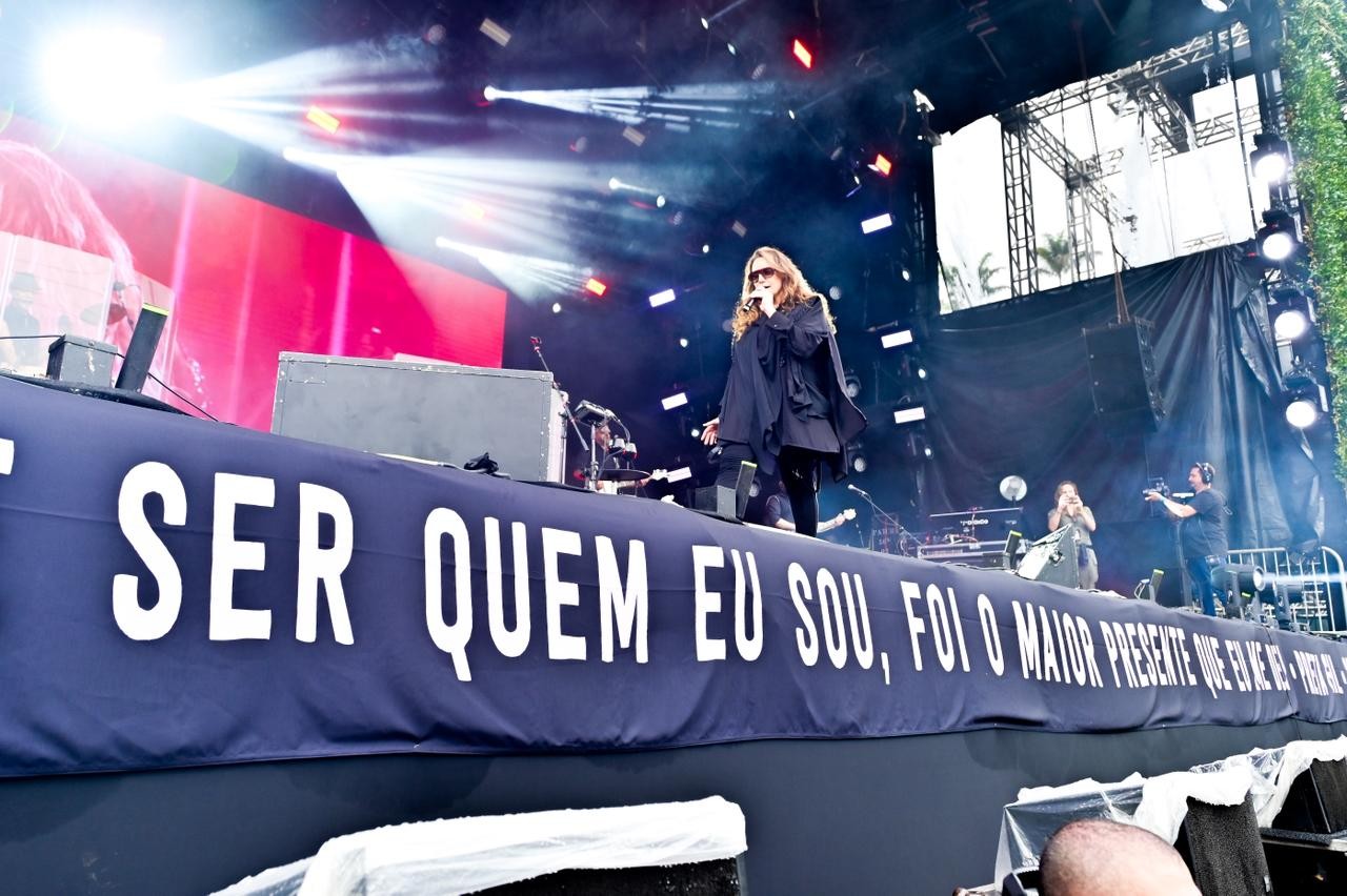 Preta Gil é homenageada com faixa especial no Rock The Mountain