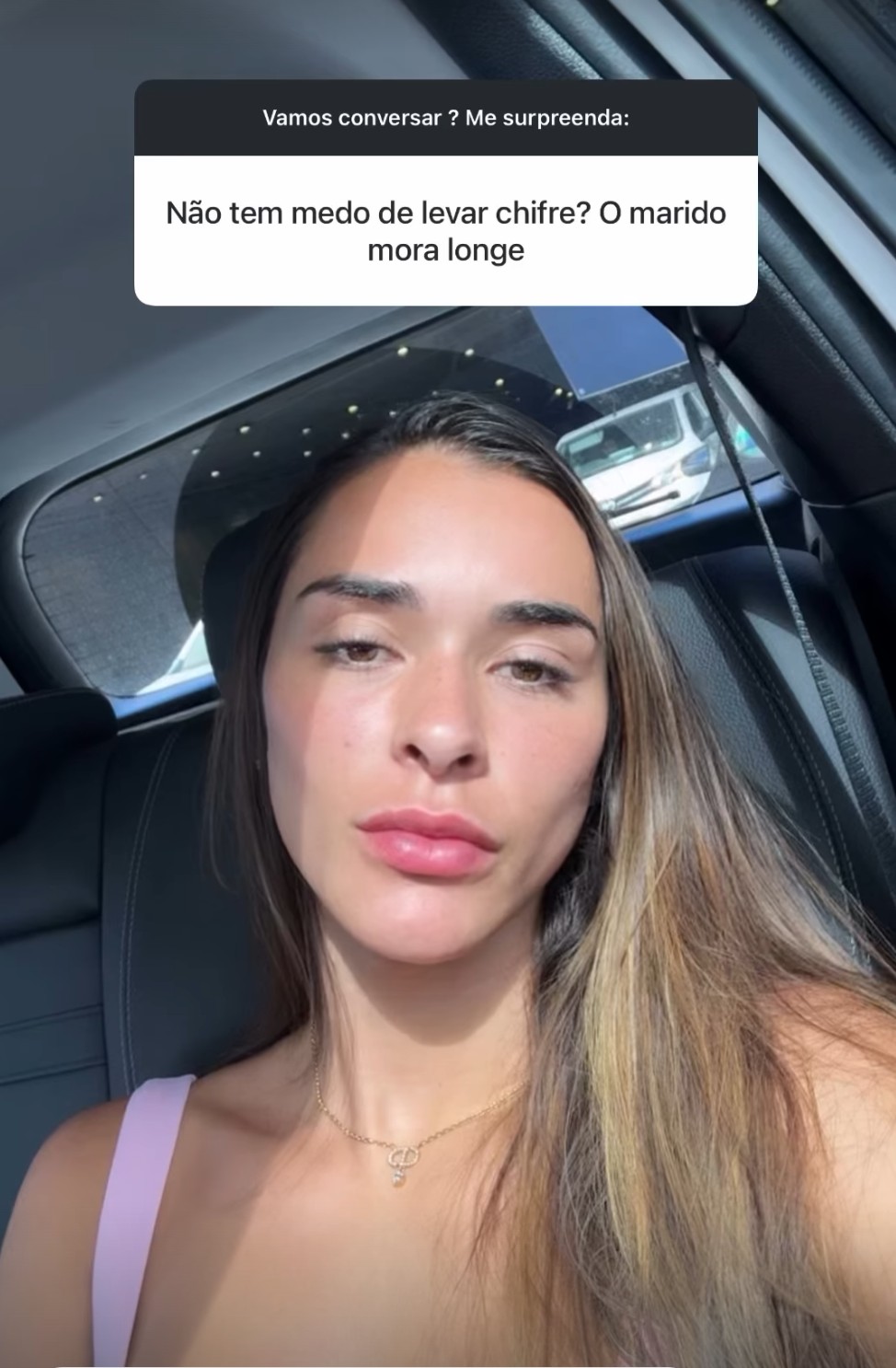 Tainá Militão rebate comentário sobre traição em relação à distância: 'Confio muito em mim e no meu marido'