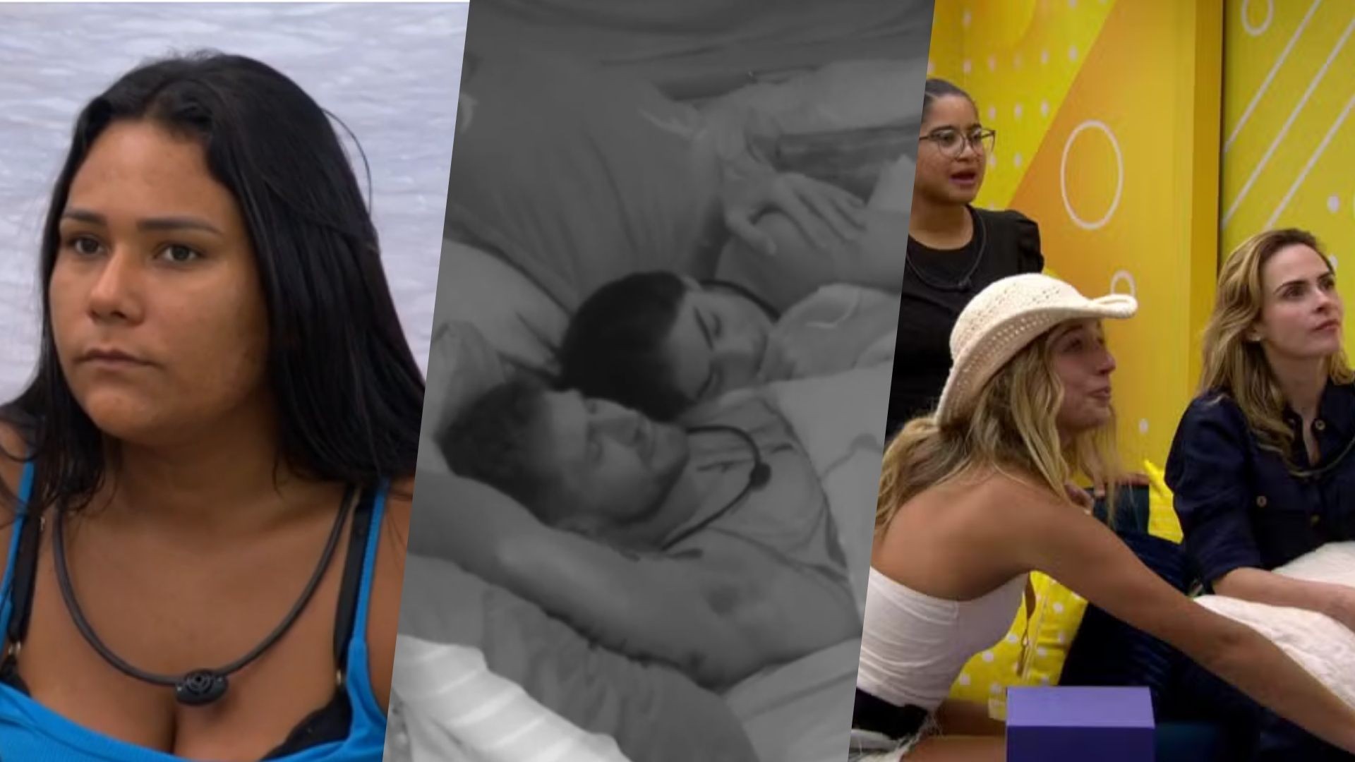 Resumo do BBB 26 hoje: madrugada tem conchinha, Samira surpresa com ex-aliados e aposta de novo grupo