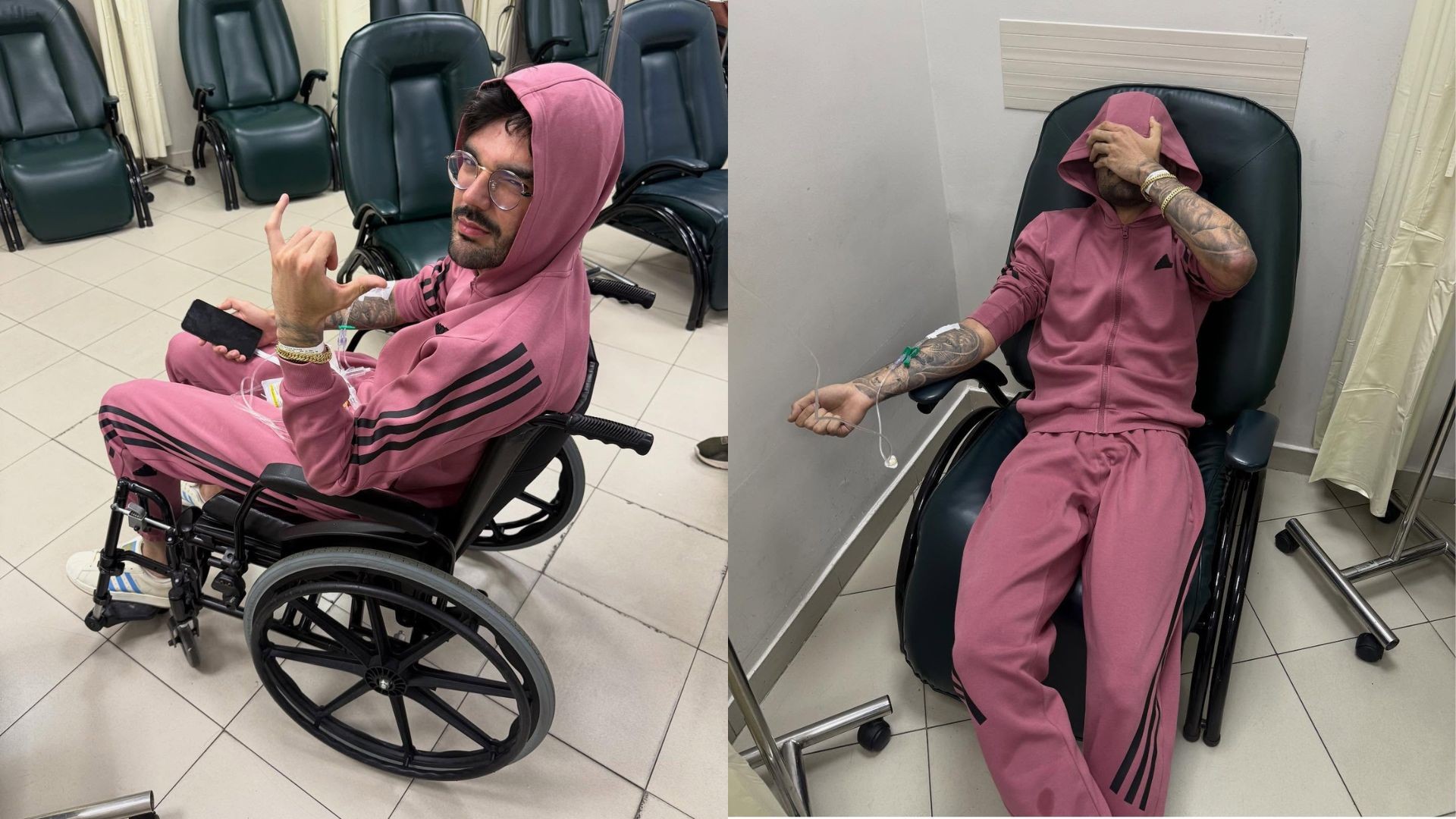 Luan Pereira é diagnosticado com pedras nos rins e segue em repouso