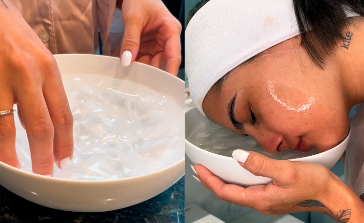 Skin-icing: quais os benefícios e riscos da técnica de usar gelo no rosto |  Beleza | gshow