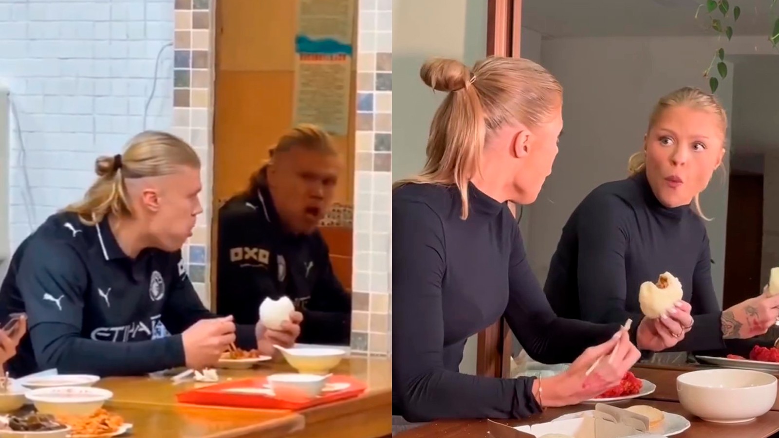 Haaland acompanha memes do Brasil, revela agente Rafaela Pimenta | Gshow