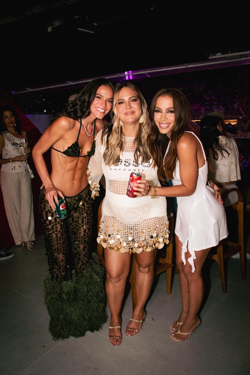 Anitta e Bruna &mdash; Foto: Divulga&ccedil;&atilde;o
