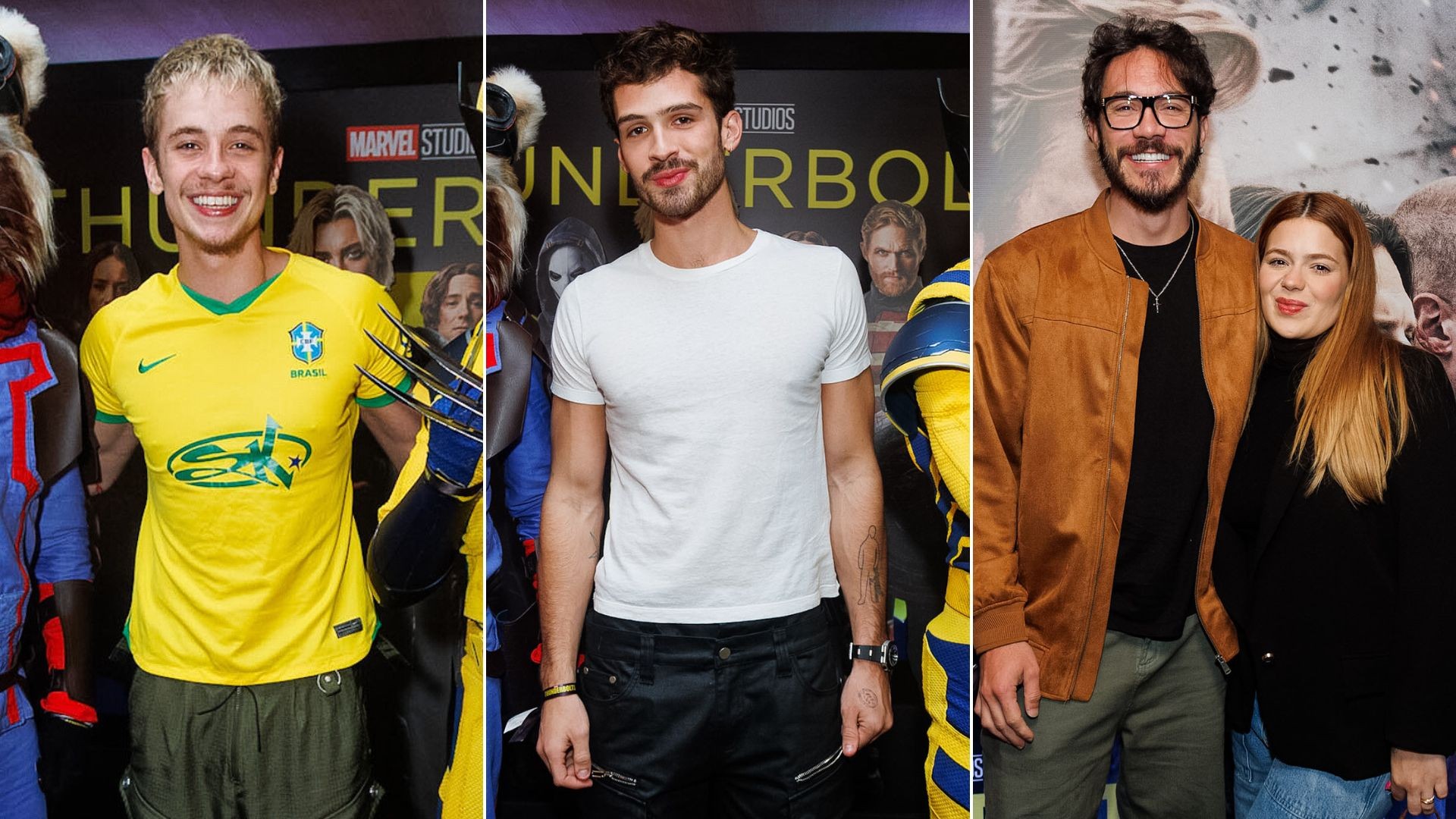 Thunderbolts*: famosos vão a lançamento do filme em São Paulo