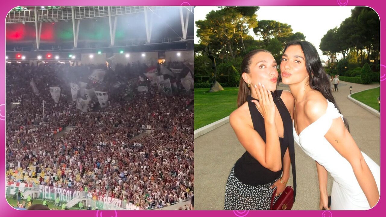 Belle Silva tieta Dua Lipa no Maracanã e brinca: 'Cena forte'