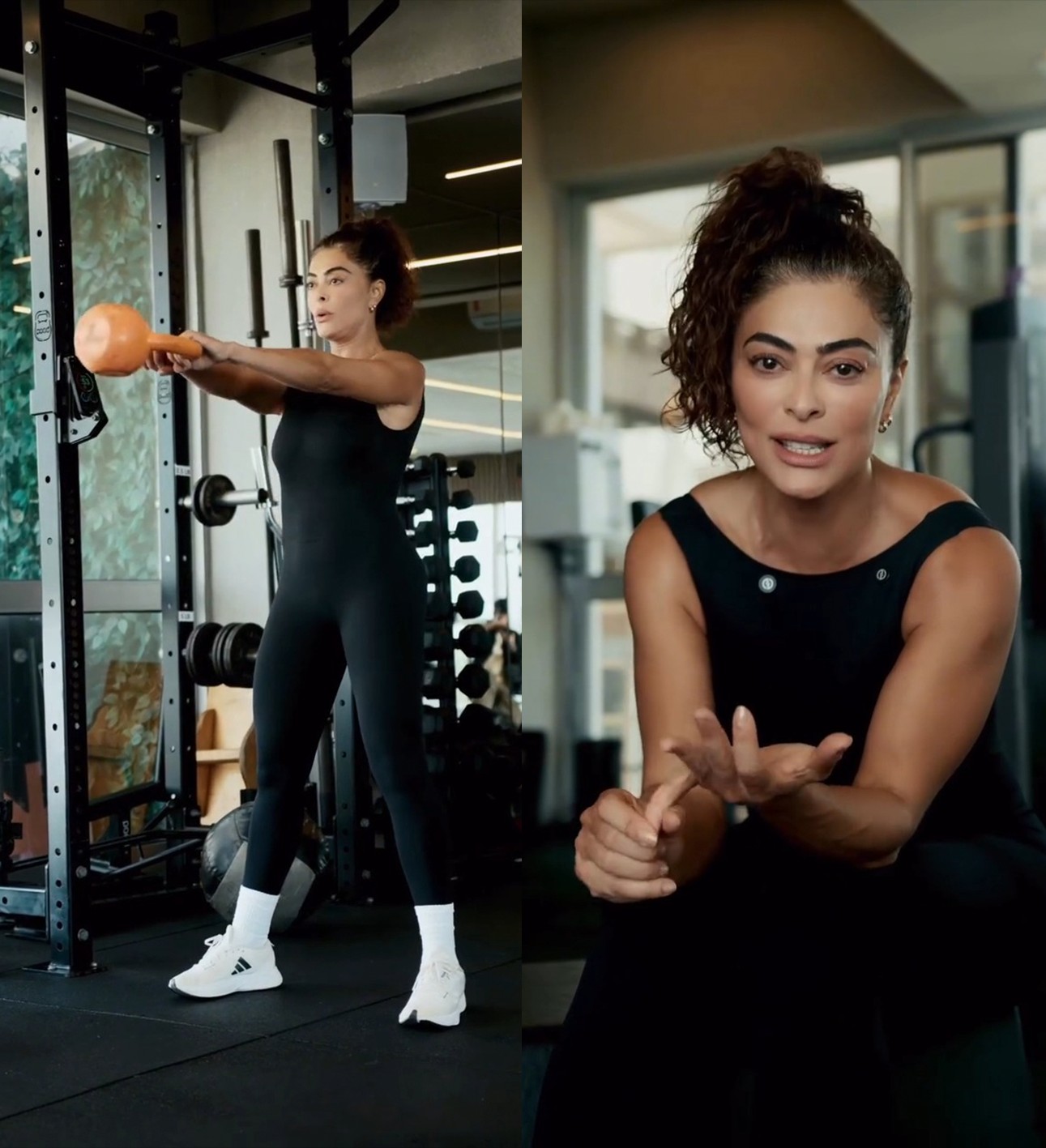 Juliana Paes conta mudança nos treinos em preparação para o Carnaval