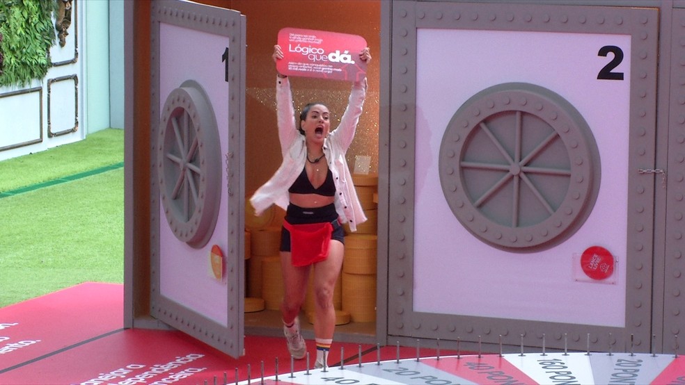 Fernanda é o novo Anjo do BBB 24 — Foto: Globo