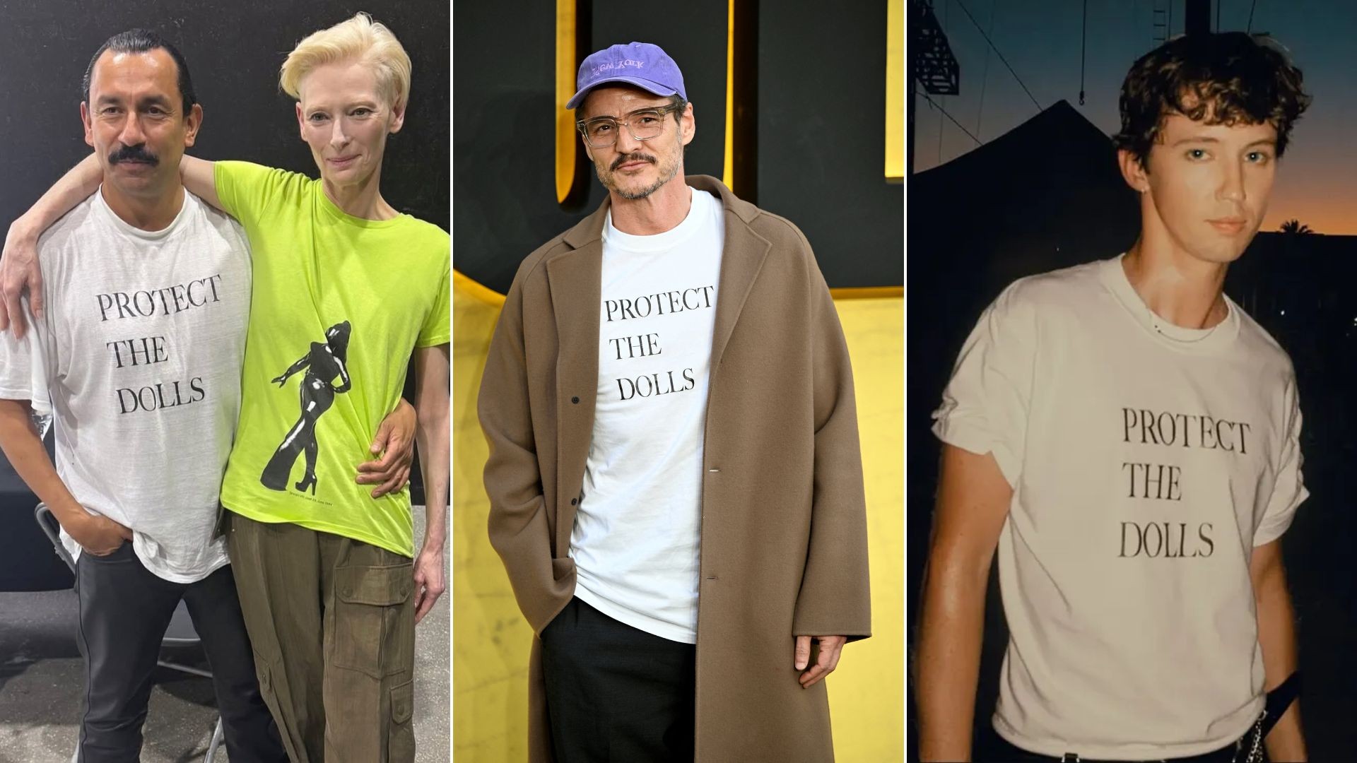 Protect the Dolls: entenda o significado da camiseta que virou fenômeno entre as celebridades