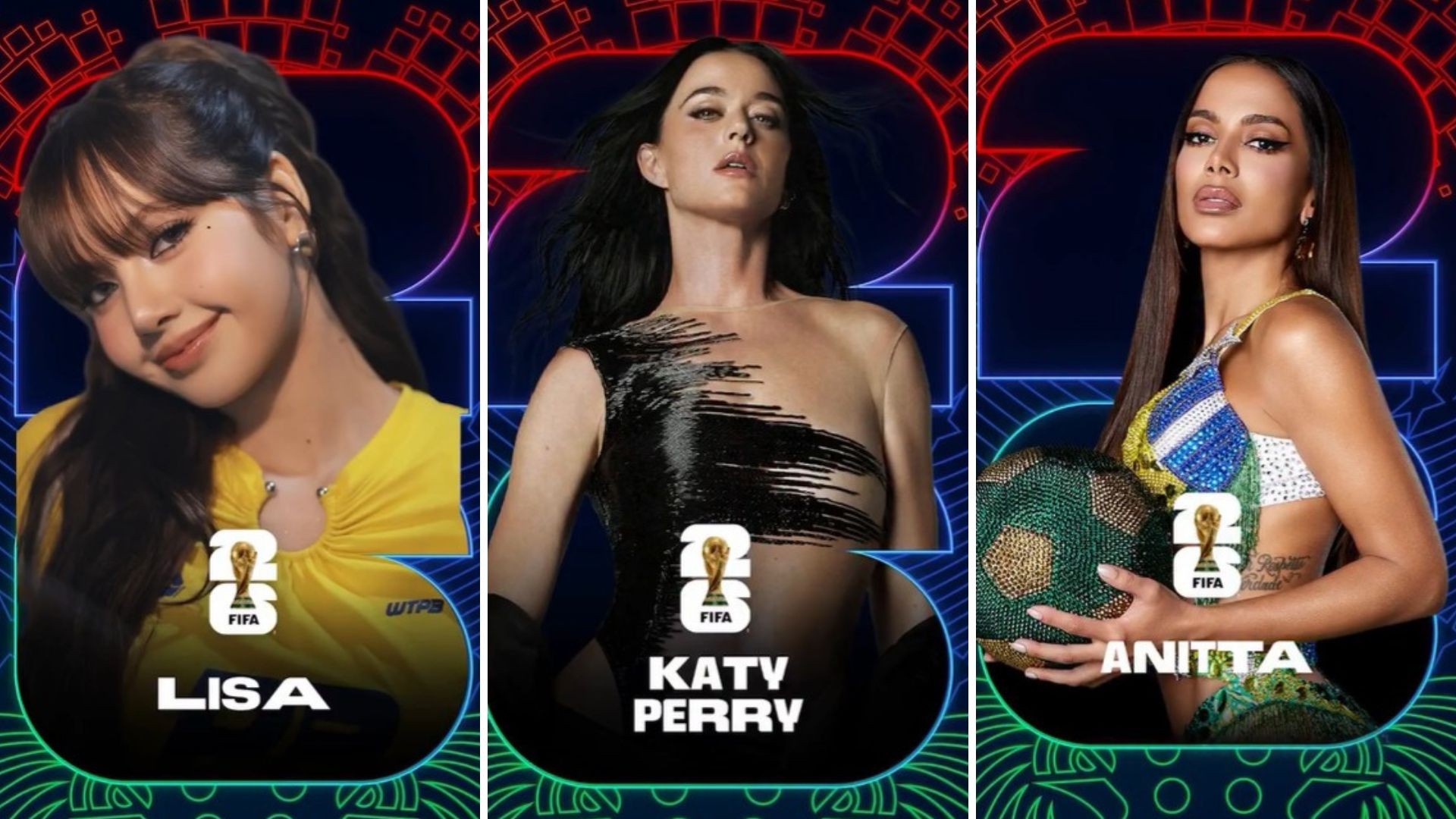 Anitta, Lisa e Katy Perry entram em campo na Copa e mais no Giro Pop