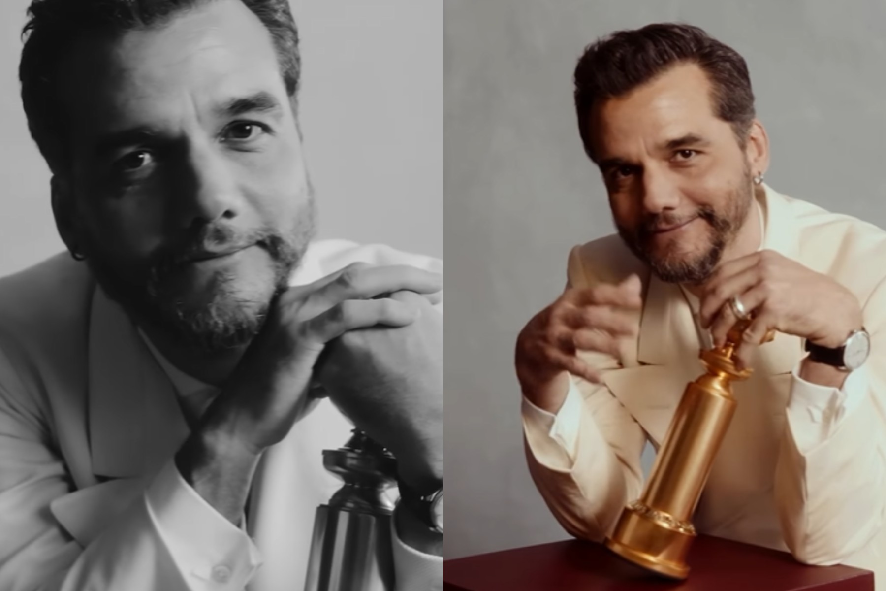 Globo de Ouro publica vídeo de Wagner Moura e diz que ator fez história