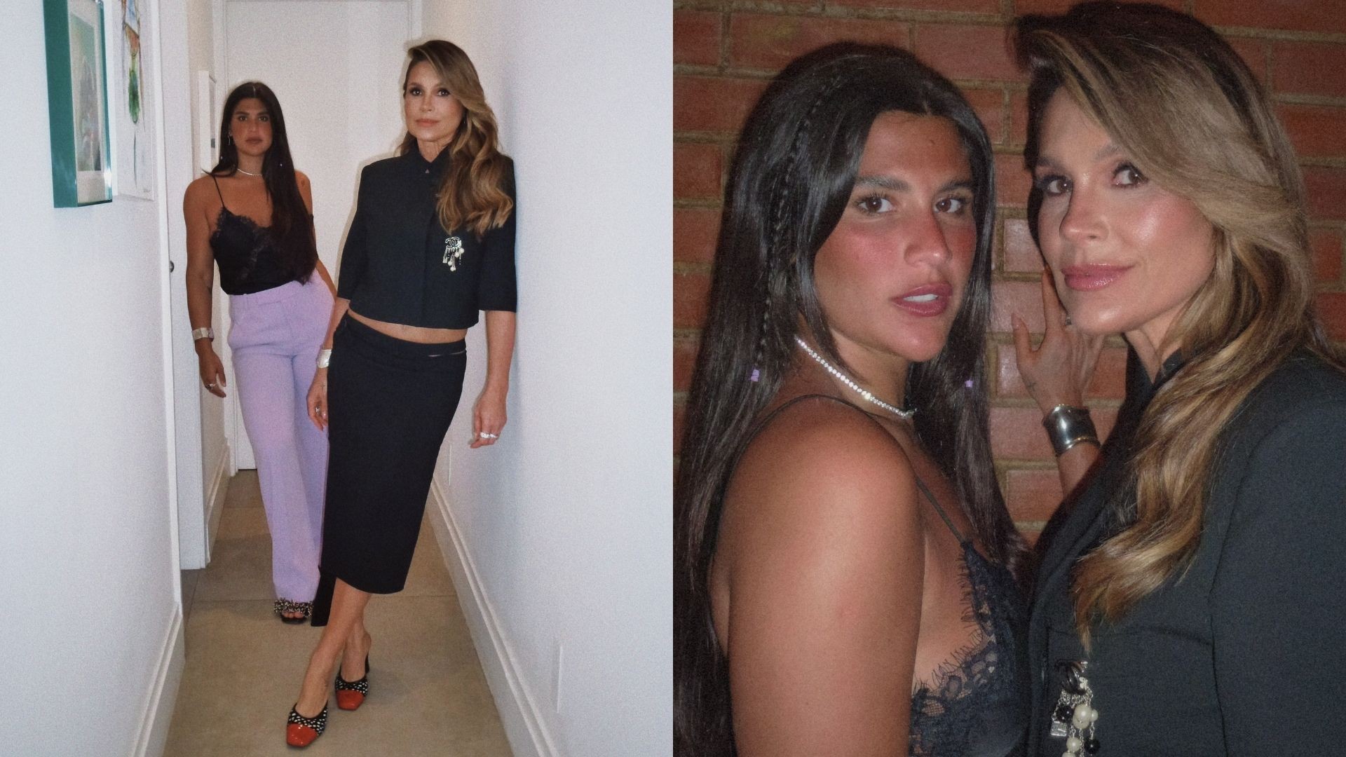 Flávia Alessandra e Giulia Costa juntas na pré-estreia de 'Minha Melhor Amiga'