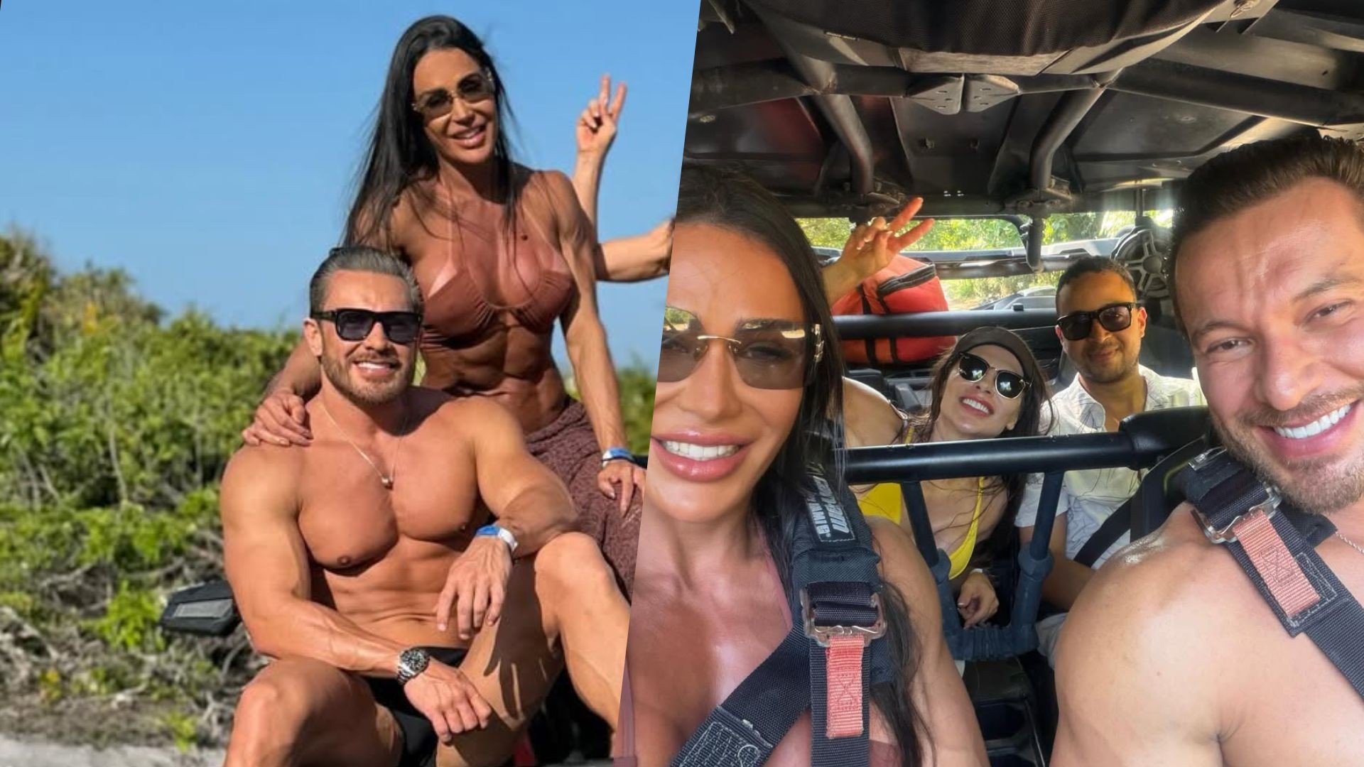 Em meio a rumores de affair, Gracyanne Barbosa agradece fãs: 'Amando que vocês tão curtindo minha felicidade'