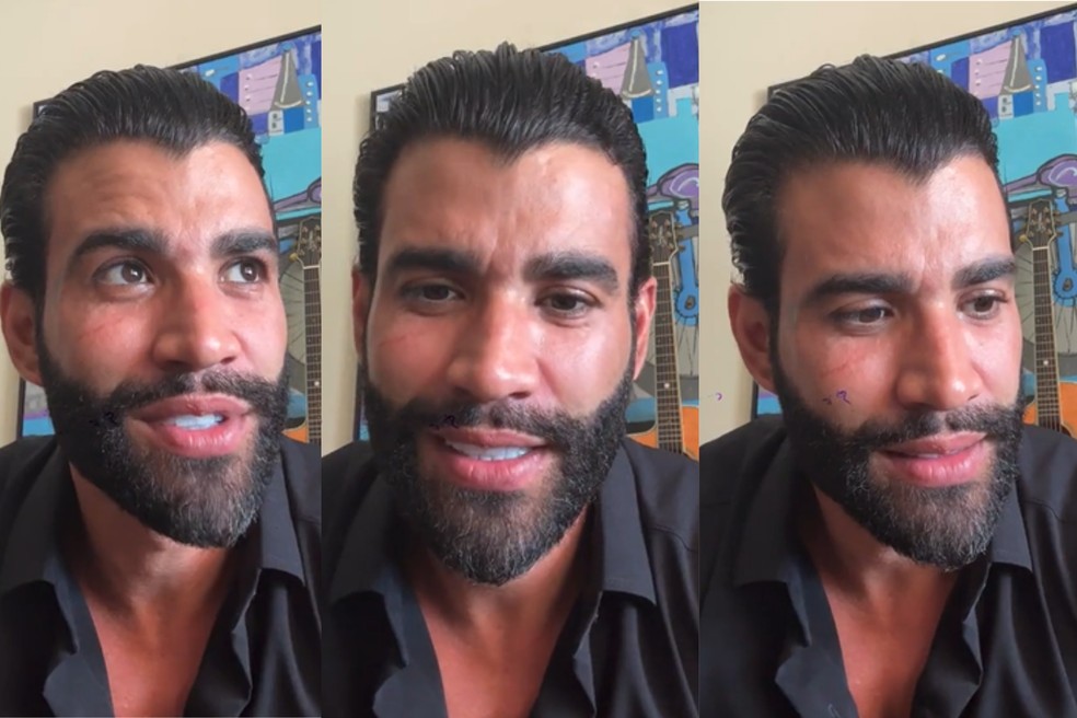 Gusttavo Lima se pronúncia após problemas judiciais — Foto: Instagram