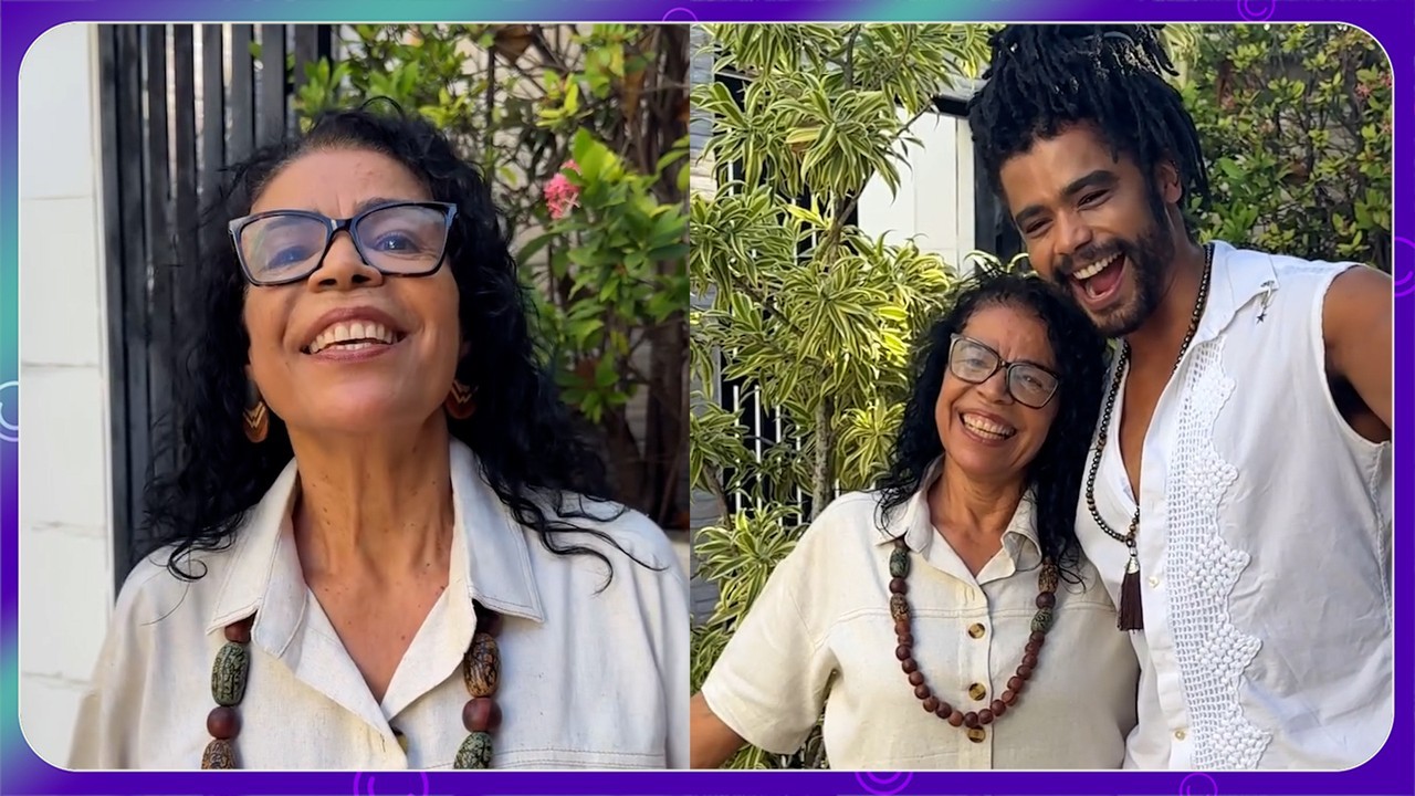 Vilma e Diogo Almeida se divertem em churrasco em família