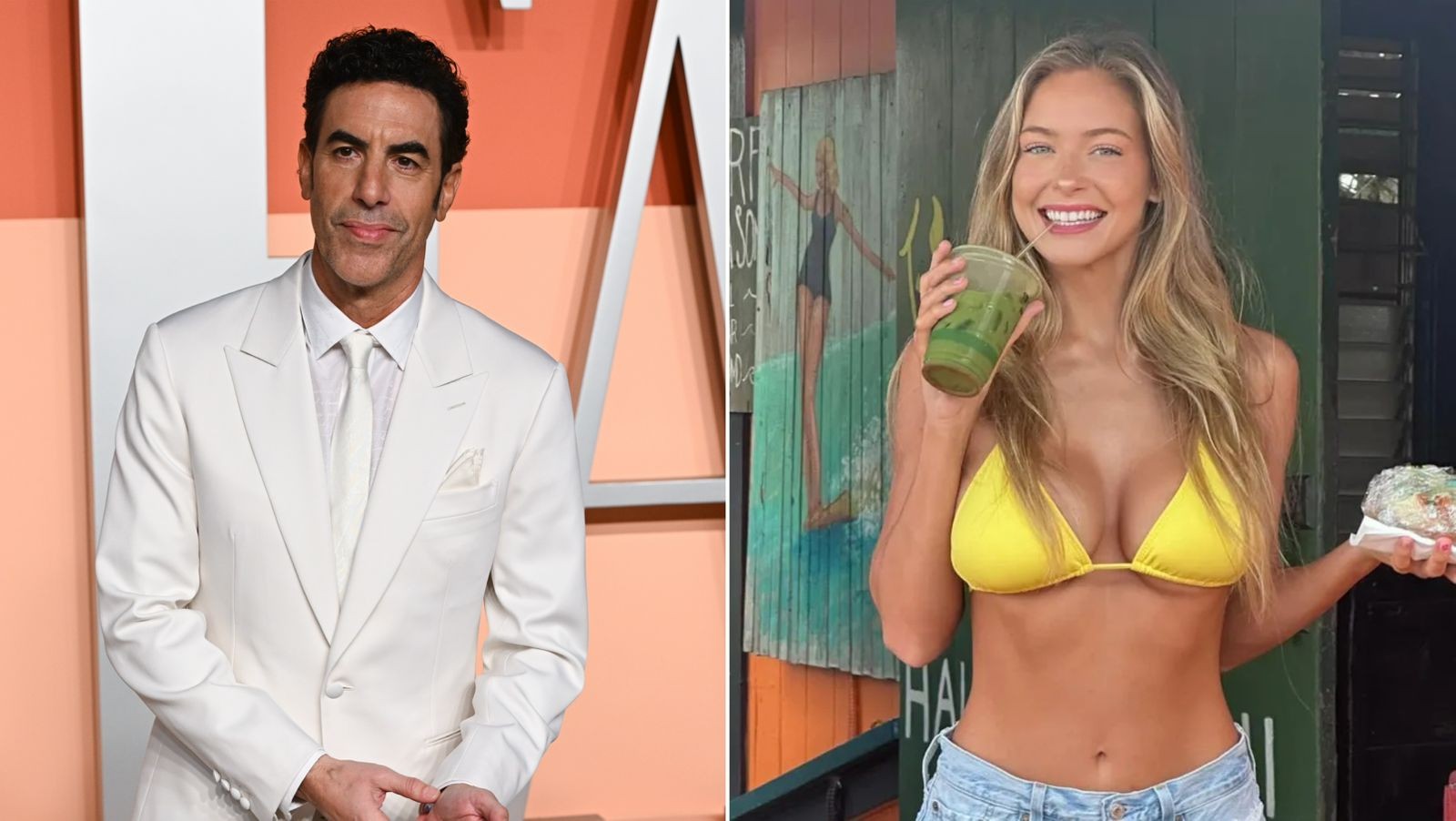 Após divórcio, ator de 'Borat' engata romance com criadora de conteúdo adulto, diz jornal