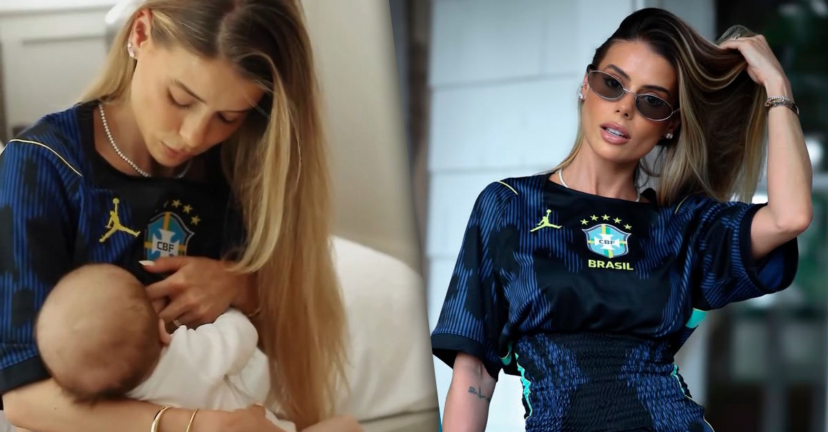 Carol Cabrino, esposa de Marquinhos, mostra preparação para jogo do Brasil e revela segredo do pós-parto