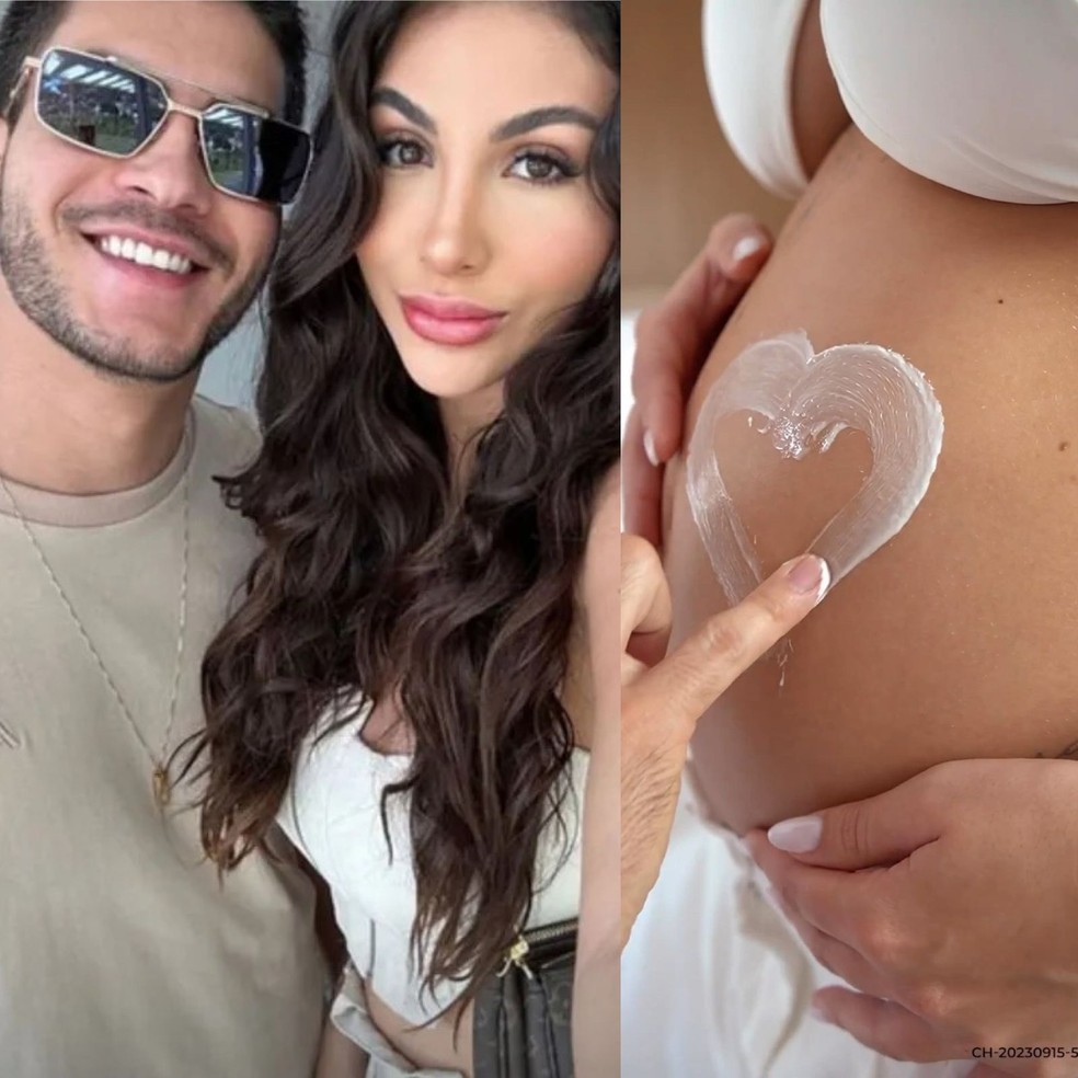 Arthur Aguiar vai ser papai pela segunda vez — Foto: Reprodução/Instagram