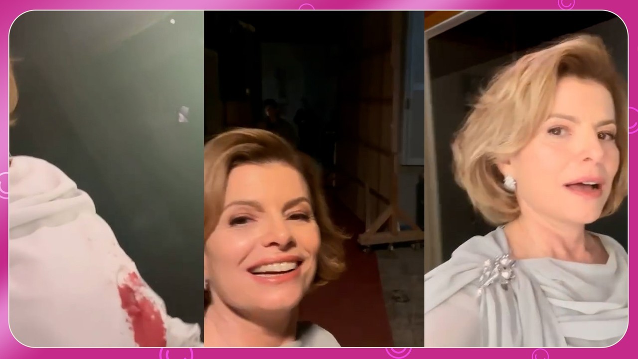 Vale Tudo: Debora Bloch mostra bastidores da morte de Odete Roitman