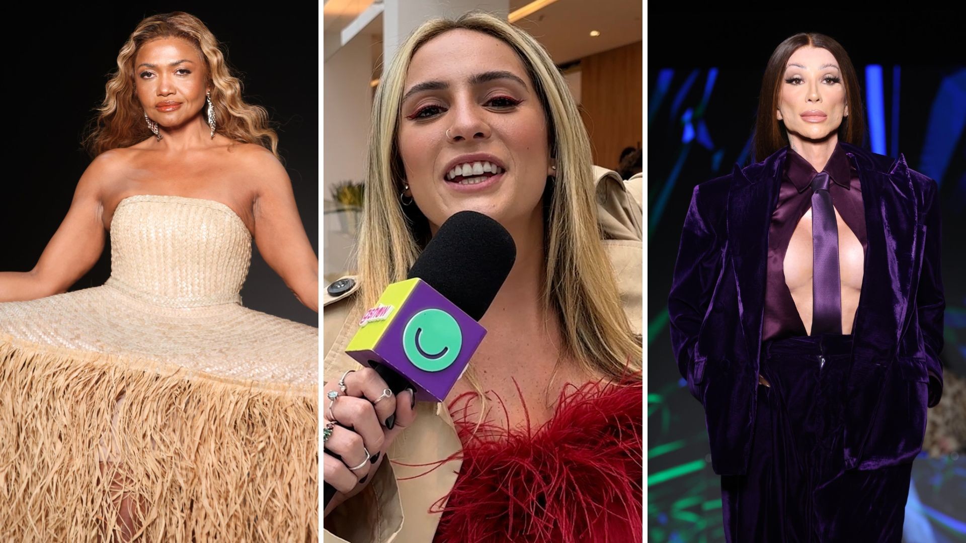 Quinto dia de SPFW tem 'casa, beija ou mata', encontro de ex-BBBs e famosos na passarela