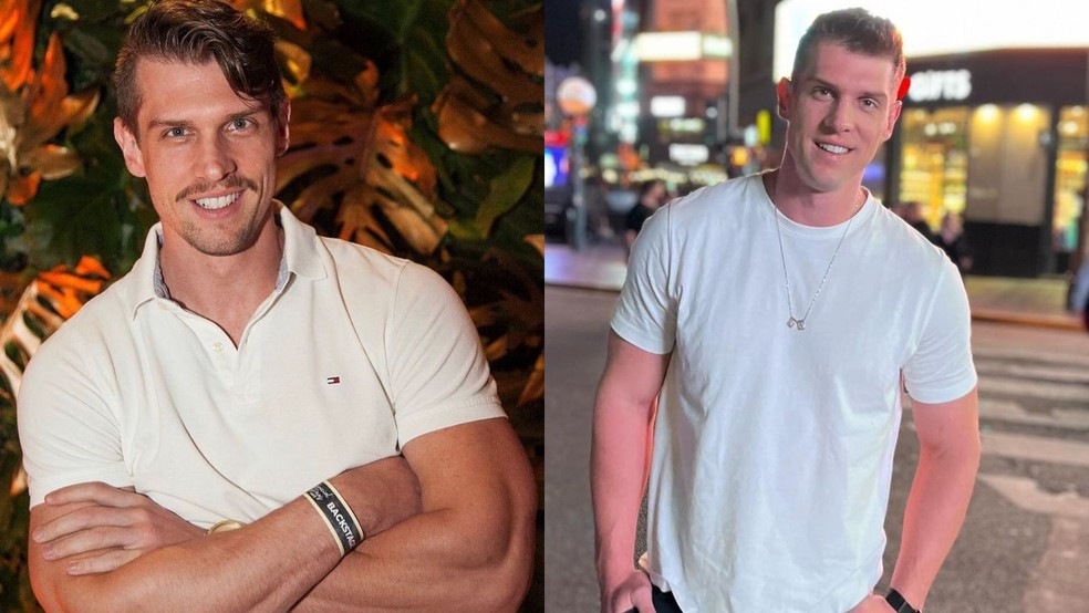 Cristian antes e depois — Foto: Reprodução/Instagram