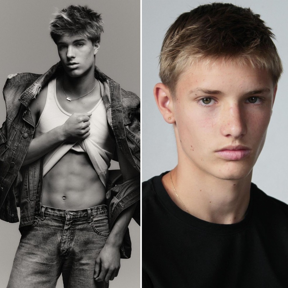 Francisco e João Lima Hilbert — Foto: Reprodução/Instagram