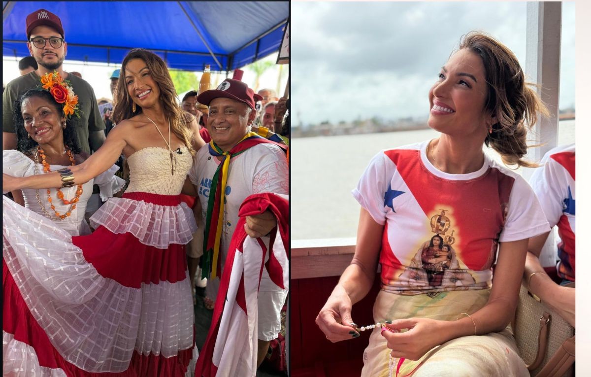 Patrícia Poeta mostra bastidores do Círio de Nazaré e se emociona: 'É sobre amor, esperança e gratidão'