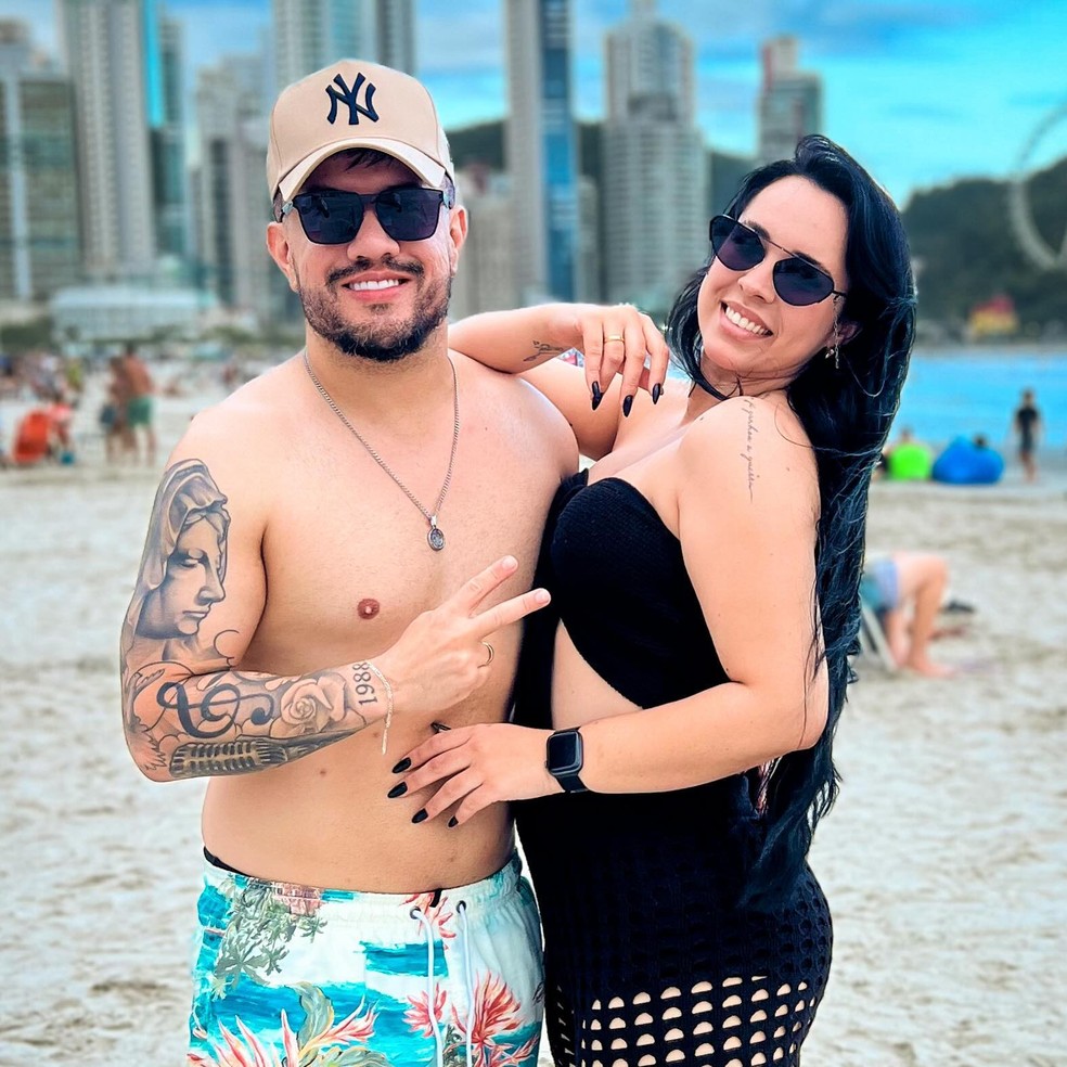 Victor Hugo e Nagila estão juntos há 11 anos — Foto: Reprodução/Instagram