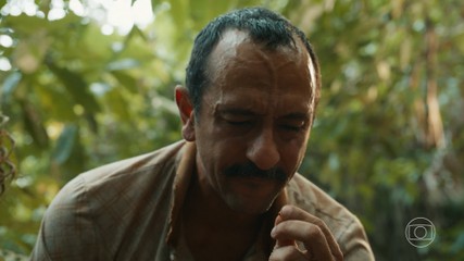 O mutirão inicia o trabalho com João, Sandra, Pitoco e Tião