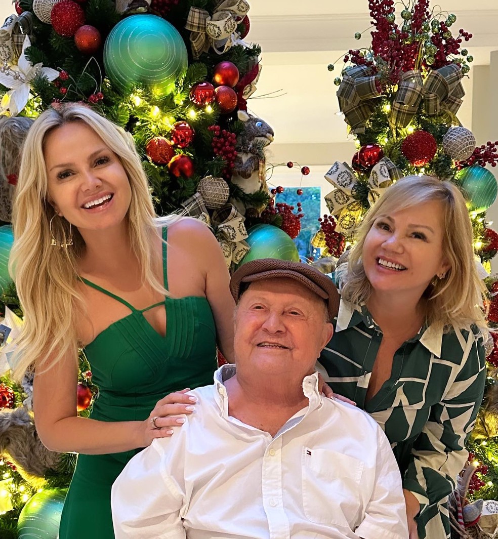 Morre o pai da apresentadora Eliana, José Bezerra — Foto: Reprodução/Instagram